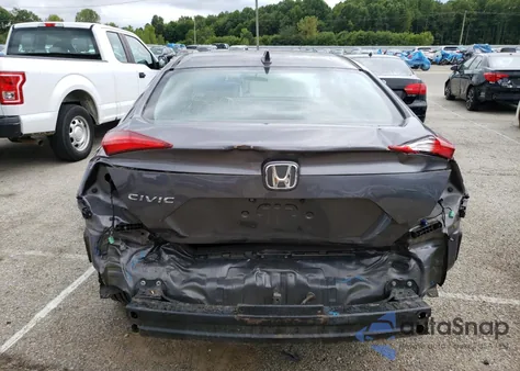 2018 Honda Civic Ex from USA, damaged, VIN 19XFC2F74JE024540